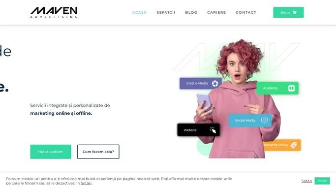 Servicii complete de marketing online si offline » Maven Advertising