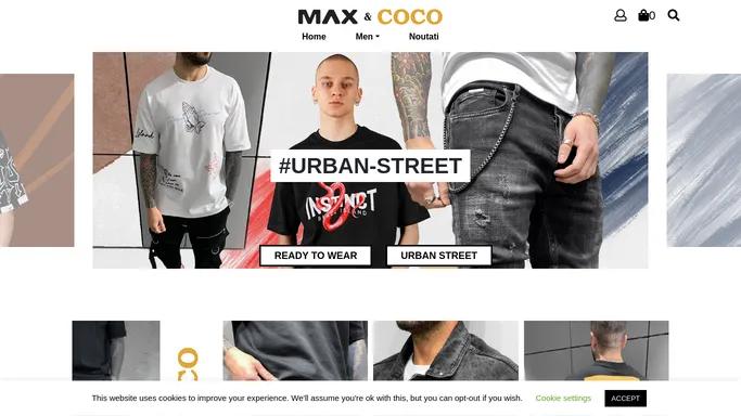 Max&CCOCO - Magazin Fashion cu haine la moda pentru femei si barbati