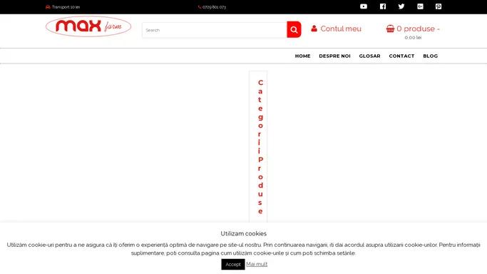 MAX Farm – Magazin Online de Produse Naturiste