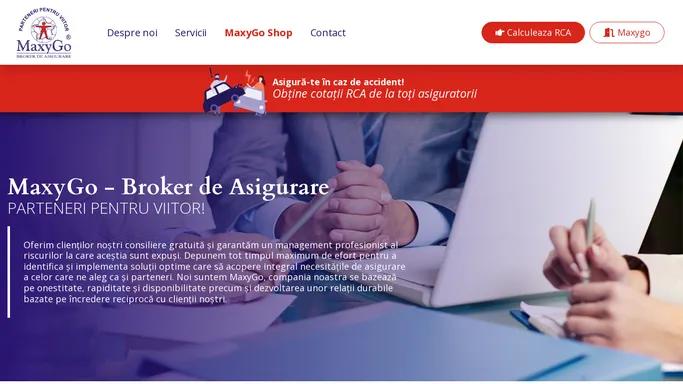 MaxyGo Broker de Asigurare