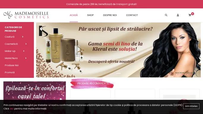 Mademoiselle Cosmetics - Home