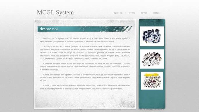 MCGL System :: Despre Noi - Bine ati venit!