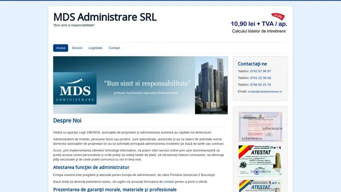 Acasa - MDS Administrare SRL