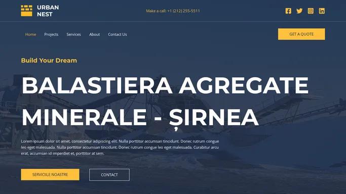 Balastiera Agregate Minerale Pentru Constructii – Building It Better In Concrete