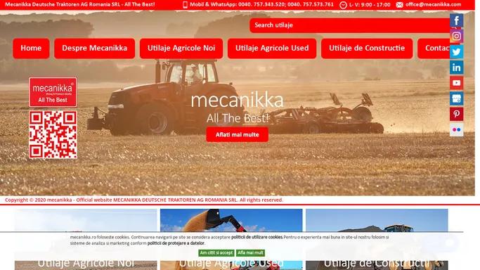 mecanikka® 2020 - The Official Website of Mecanikka Deutsche Traktoren AG Romania Srl