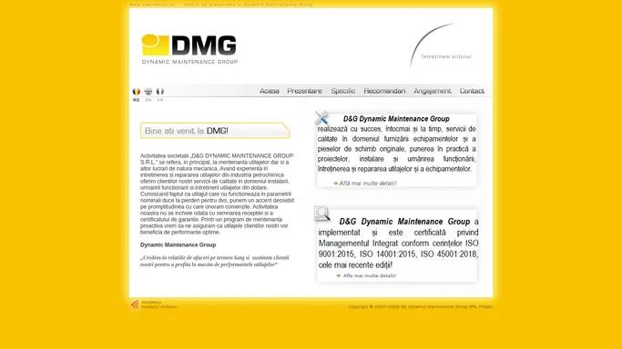 DMG - Dynamic Maintenance Group (www.mechanics.ro)