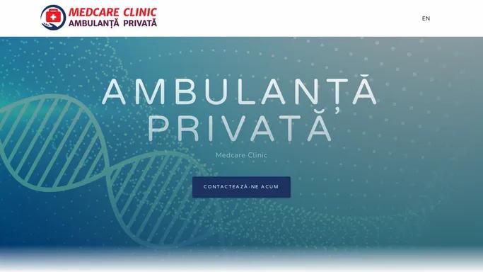 Ambulanta Privata - Medcare clinic