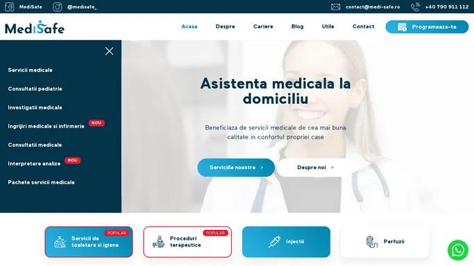 Servicii medicale la domiciliu Bucuresti - MediSafe