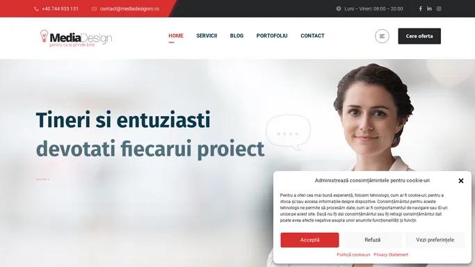 Media Design – Creare site profesional la preturi atractive