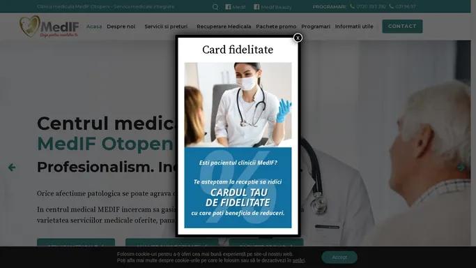 MedIF - Clinica medicala Otopeni Ilfov