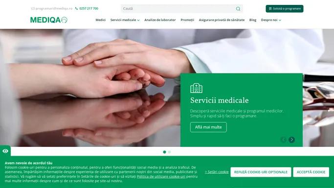 MEDIQA - Partenerul Tau de Incredere pentru Sanatate