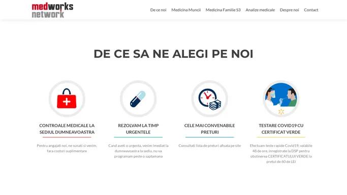 MedWorks - Medicina Muncii - Medicina muncii la sediul dumneavoastra chiar si pentru un singur angajat! Cele mai bune preturi pentru acest serviciu in Bucuresti si Ilfov.