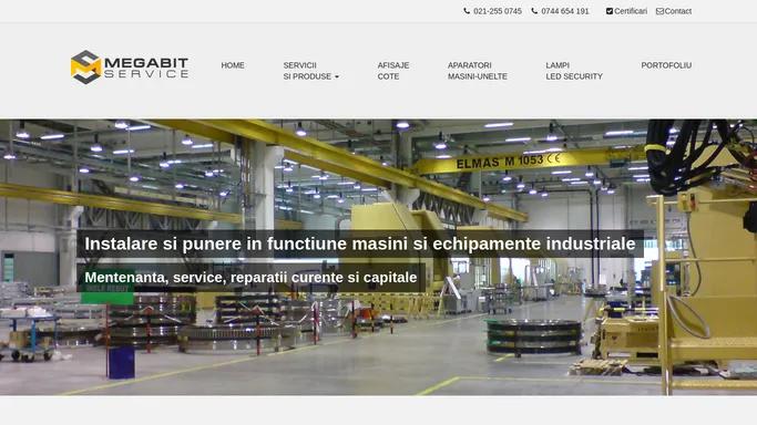 Megabit Service - servicii de intretinere si service pentru industria de masini unelte