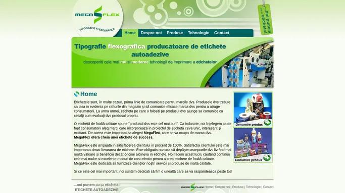 megaflex.ro - tipografie flexografica