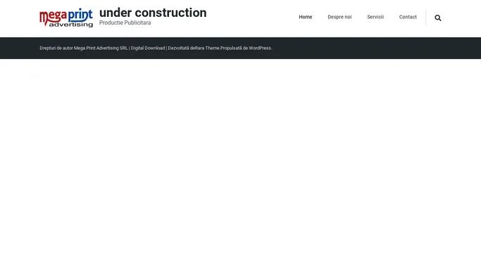 under construction – Productie Publicitara