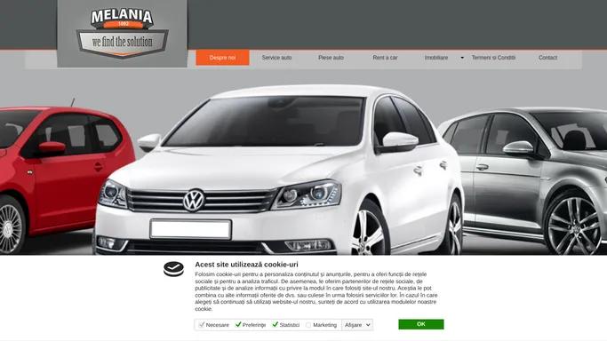 Rent a Car, Service Auto, Piese Auto Pitesti - Melania