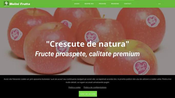 Melini Frutta | Mere Pere Produse Bio Melinda Melasi Pink Lady BioSudtirol