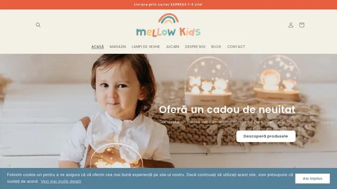 Mellow Kids Romania: Lampi de veghe pentru copii – Mellowkids