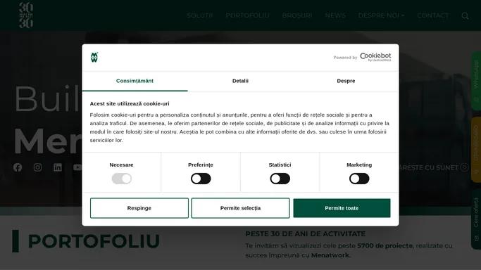 Menatwork - Furnizor complet de solutii in constructii