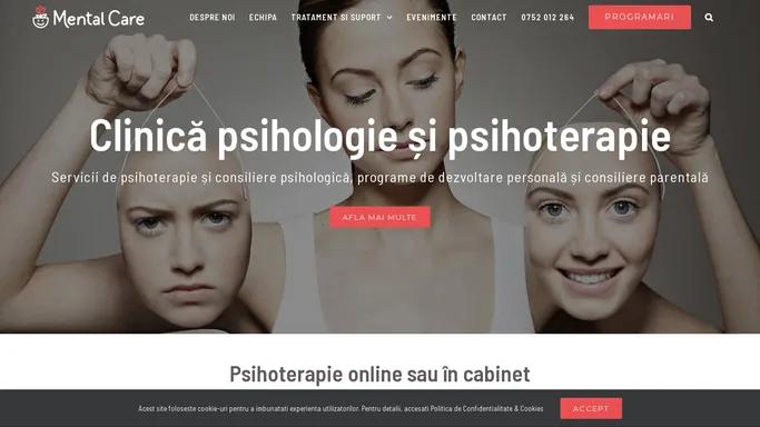 Mental Care - Clinica psihologie si psihoterapie