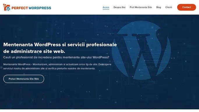 Mentenanta Wordpress si Administrare - Perfect Wordpress