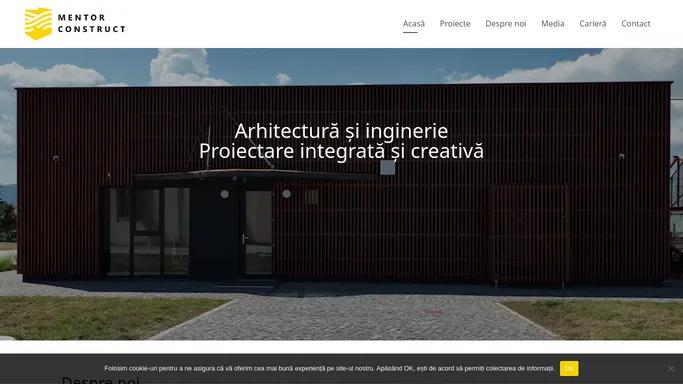 Mentor Construct – Birou de proiectare de arhitectura si urbanism