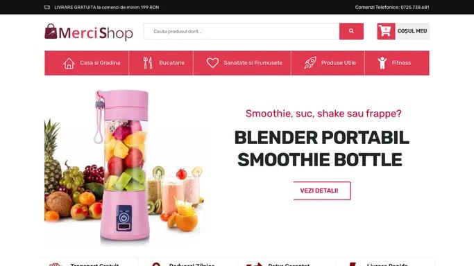 MerciShop – Produse TeleShopping, Distractive si Utile