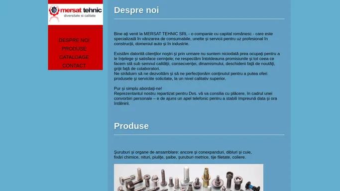 Mersat Tehnic | Consumabile industriale