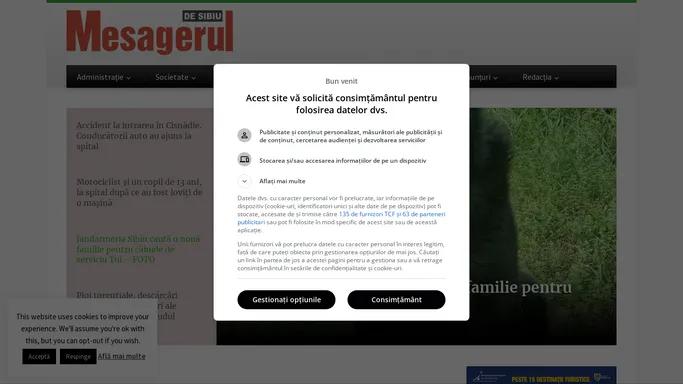 Ziarul Mesagerul de Sibiu – Stiri din judetul Sibiu