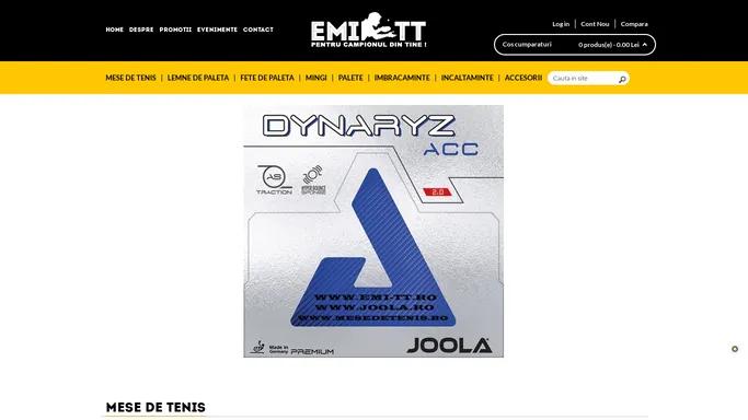 EMI TT JOOLA ROMANIA - Mese de Tenis & Accesorii profesionale Joola tenis de masa