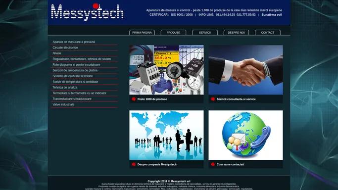 MESSYSTECH - aparatura de masura si control - etc