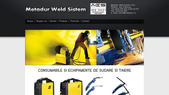 Metadur Weld Sistem