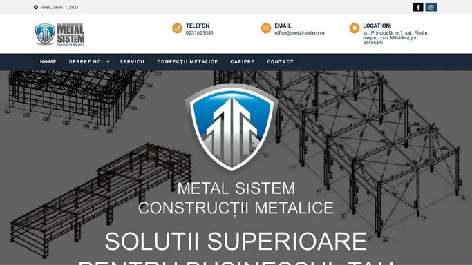 HOME | METAL SISTEM