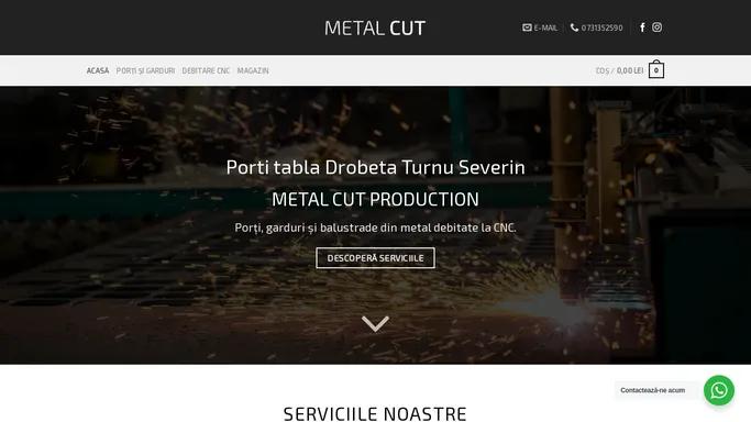 Porti tabla Drobeta Turnu Severin - Metal Cut Production