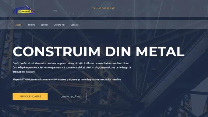 Metalim – Confectii metalice