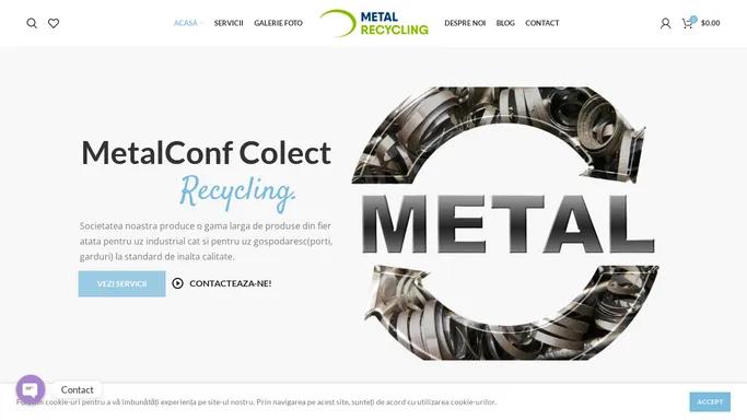 Metal Recycling – CONFECTIONARE METAL / RECICLARE / LEGISLATIE DESEURI