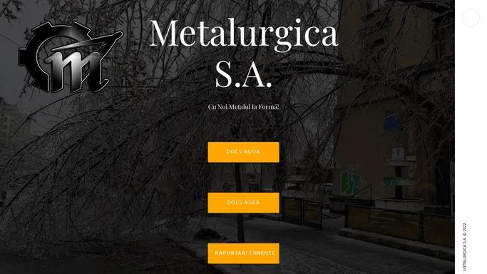 METALURGICA S.A.