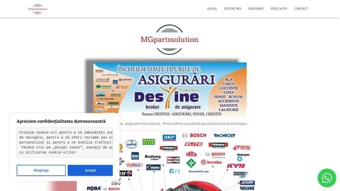 MgPartssolution – Piese auto – Asigurari