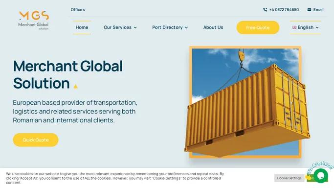 Merchant Global Solution – Website