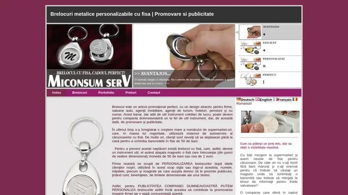 Brelocuri metalice personalizabile cu fisa - Index