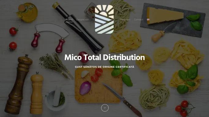 Mico Total Distribution – Distributie produse alimentare