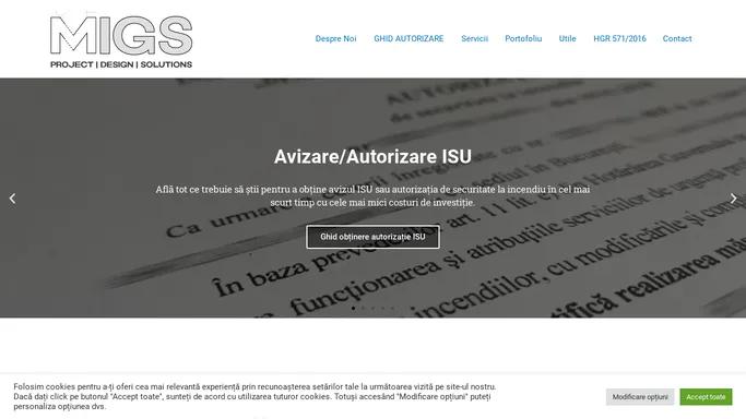 Aviz ISU | Proiectare constructii | Verificare proiecte | Expertize - MIGS