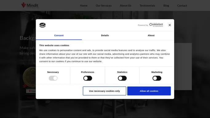 Mindit Consulting – Background Check Services