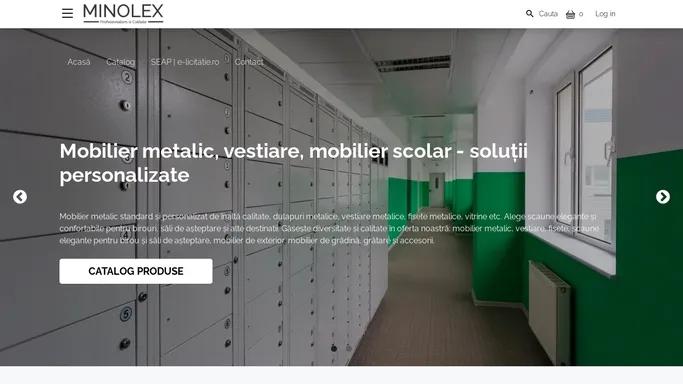 Mobilier metalic de calitate superioara | Minolex SRL