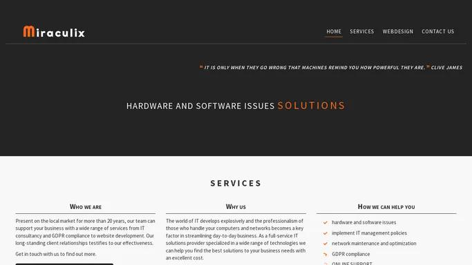 Miraculix - IT & Webdesign Services