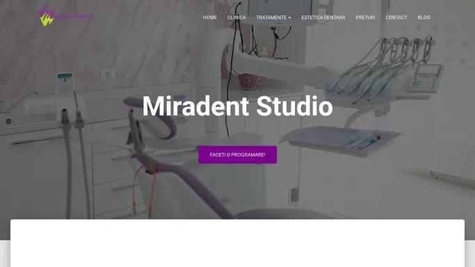 Front Page – Miradent Studio