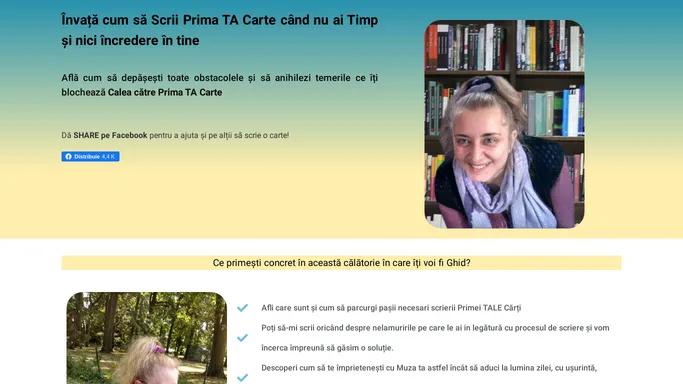 Cum sa scrii Prima TA Carte - Alchimia Scrisului