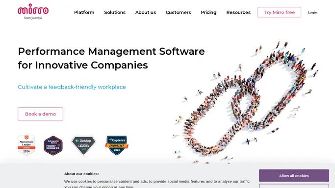 Mirro | Performance management software for agile teams