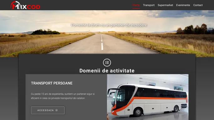 Mixcod – Transport – Supermarket – Evenimente