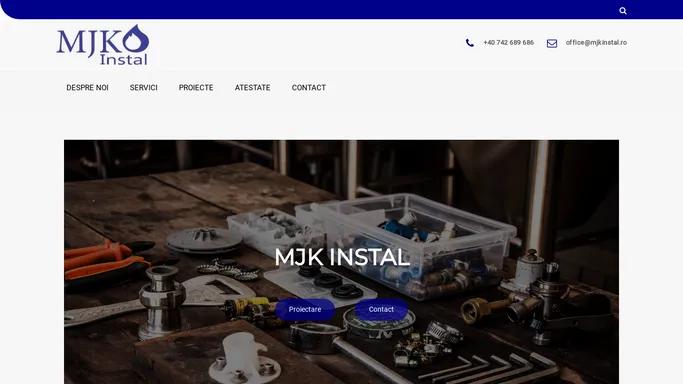 MJK INSTAL – Proiectare instalatii